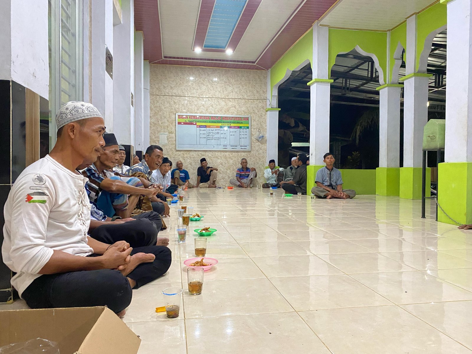 Rapat BUMDes Bersama Kelompok Tani Dusun 1B Desa Suka Makmur