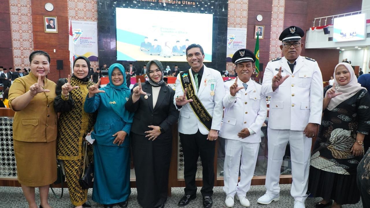 Menghadiri Undangan Gubernur Sumatera Utara