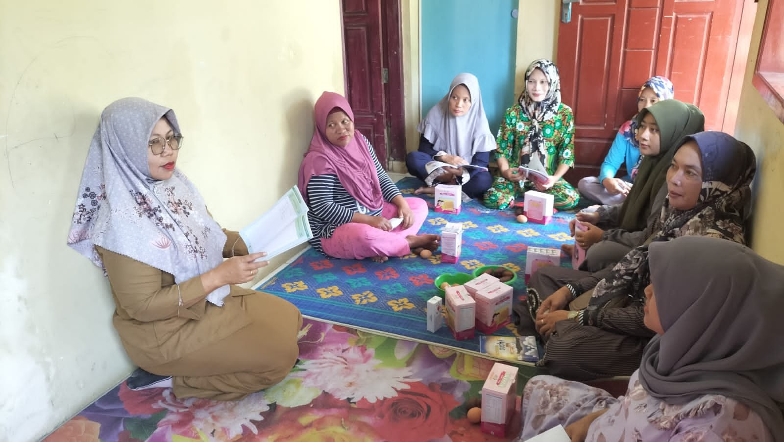 Kegiatan Posyandu Desa Suka Makmur