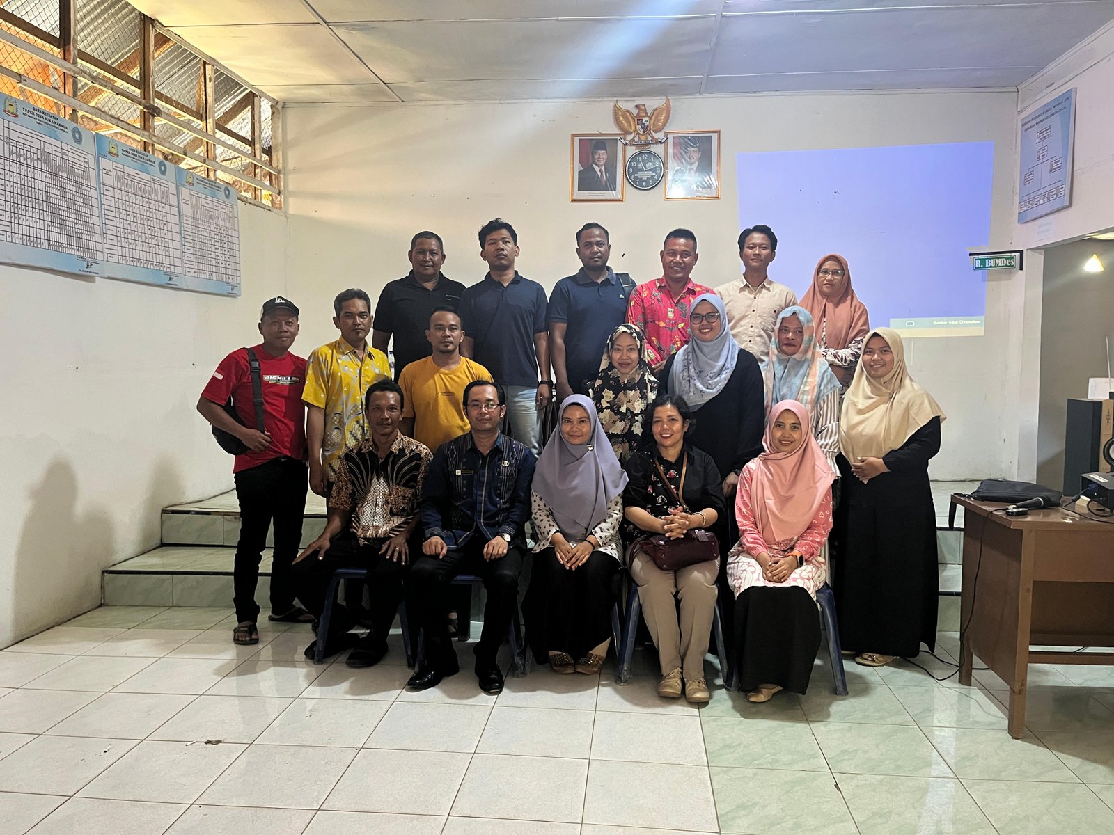 Kunjungan BPS Langkat ke Desa Suka Makmur